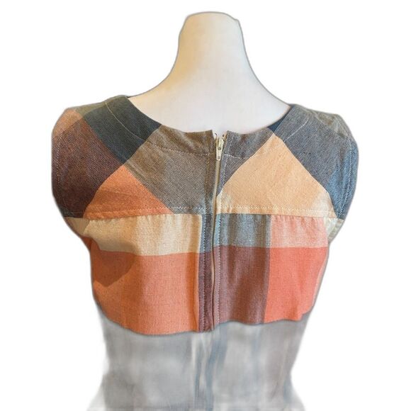 NWT - Mata Traders Oxford Gingham Dress w/ Pockets - Picture 3 of 6